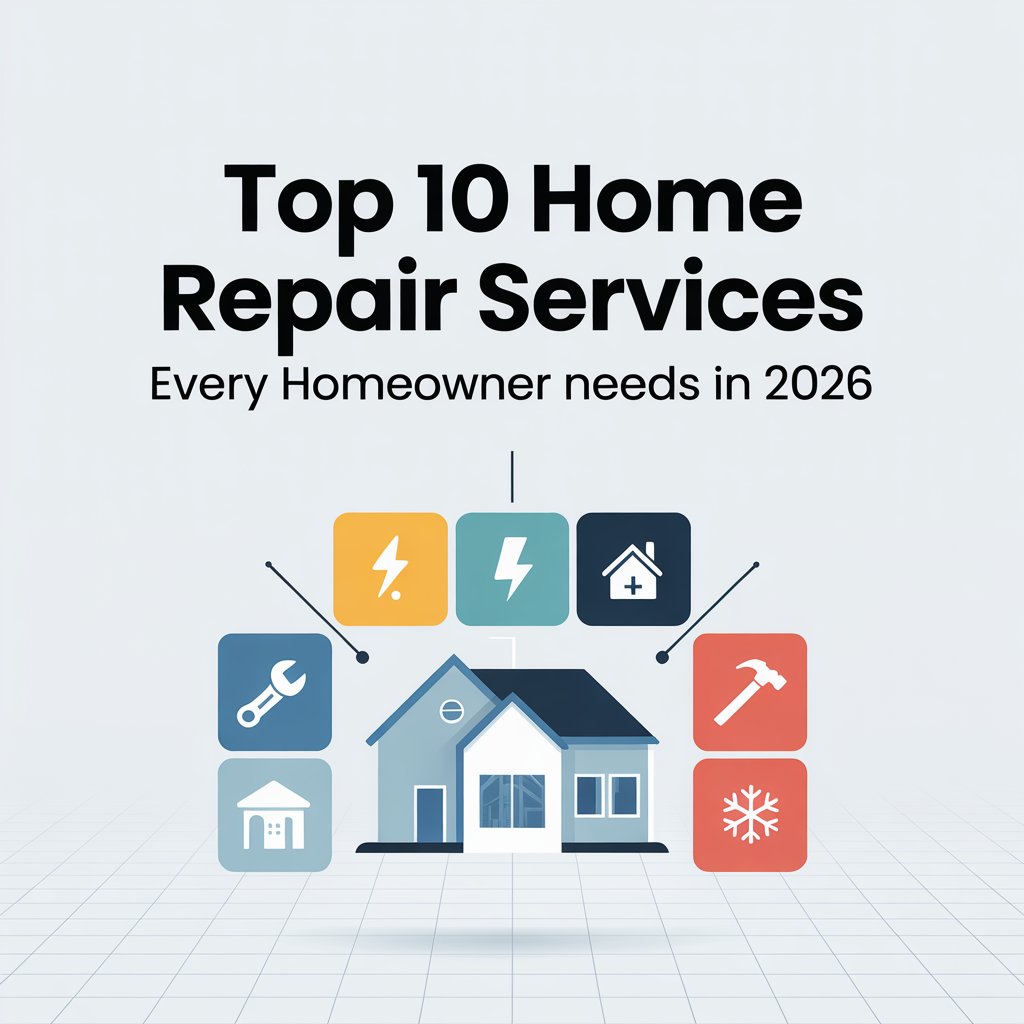 Top 10 Home Repair Services Every Homeowner Needs in 2026