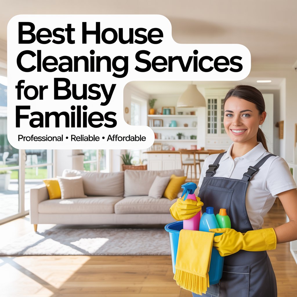 Best House Cleaning Services for Busy Families
