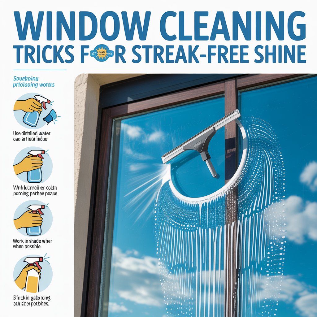 Window Cleaning Tricks for Streak-Free Shine