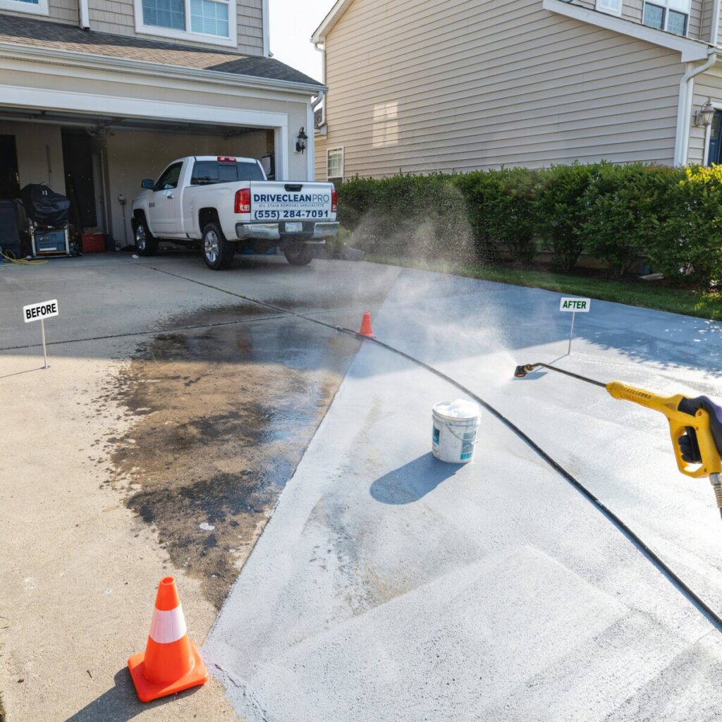 The Complete Guide to Removing Oil Stains from Driveways