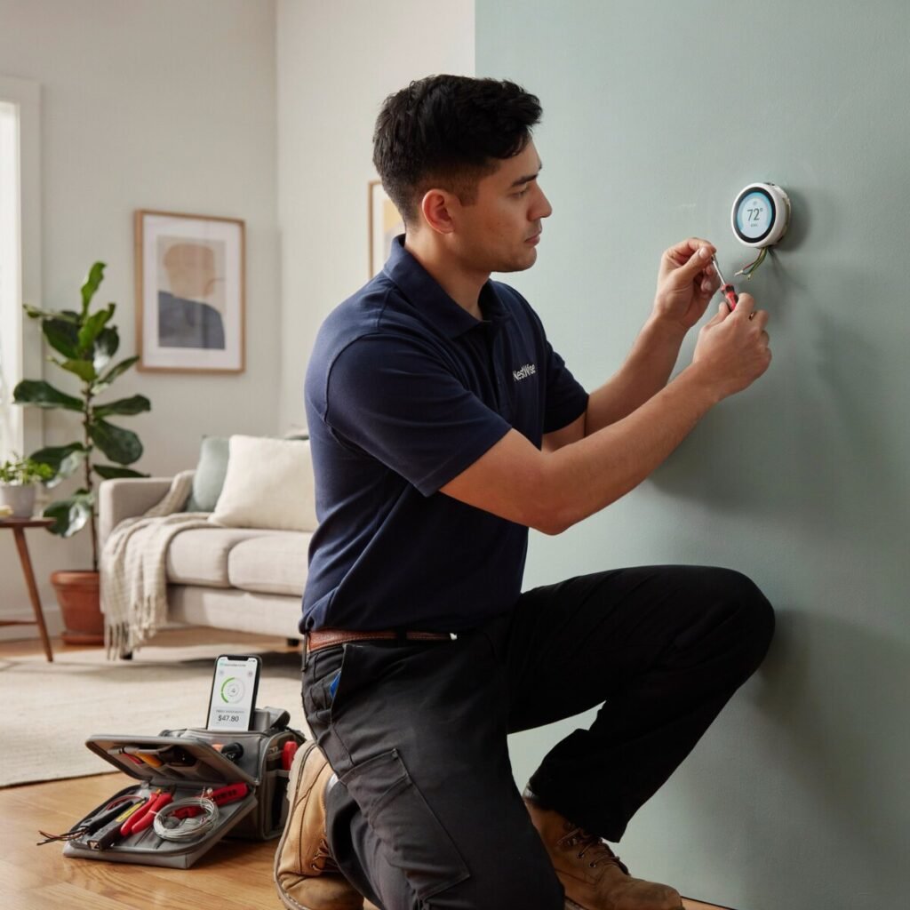 Thermostat Installation for Smart Home Savings