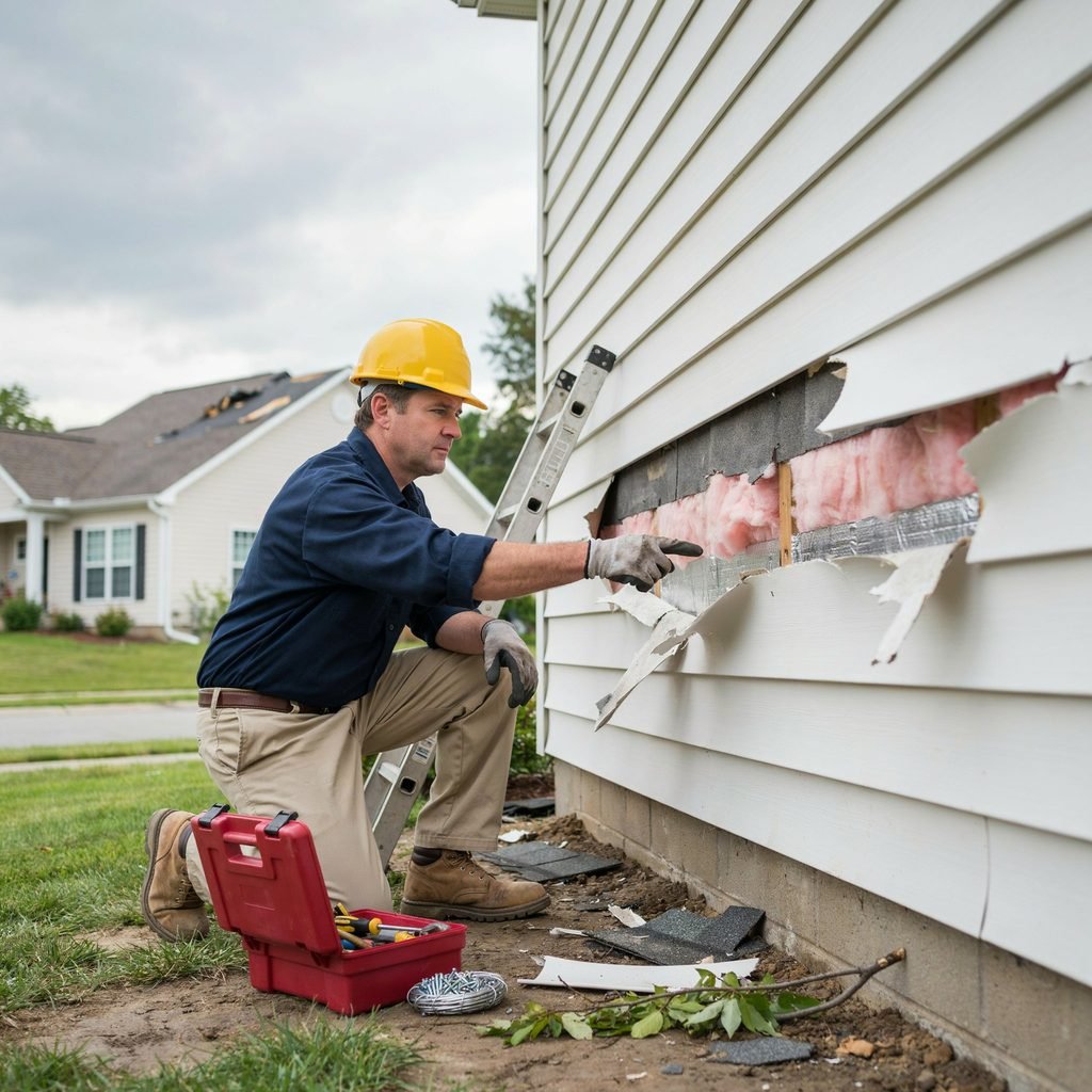Siding Repair After Storm Damage