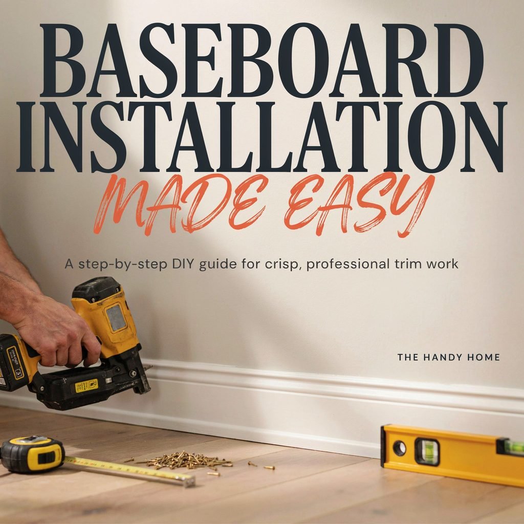 Baseboard Installation Made Easy