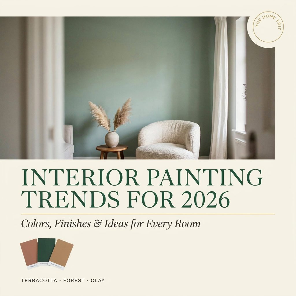 Interior Painting Trends for 2026 Homes